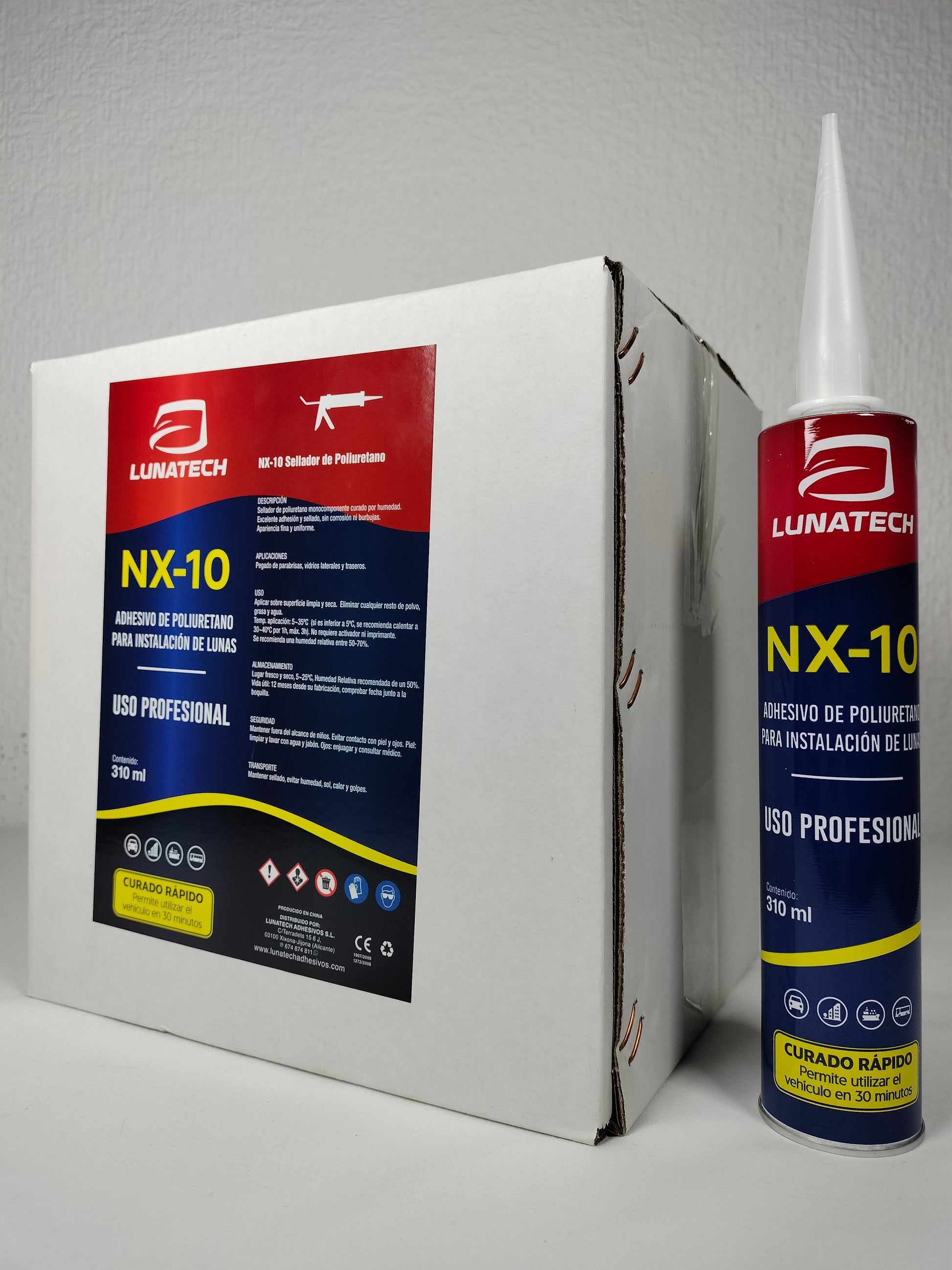Adhesivo profesional de alto módulo un solo componente y fácil aplicación 