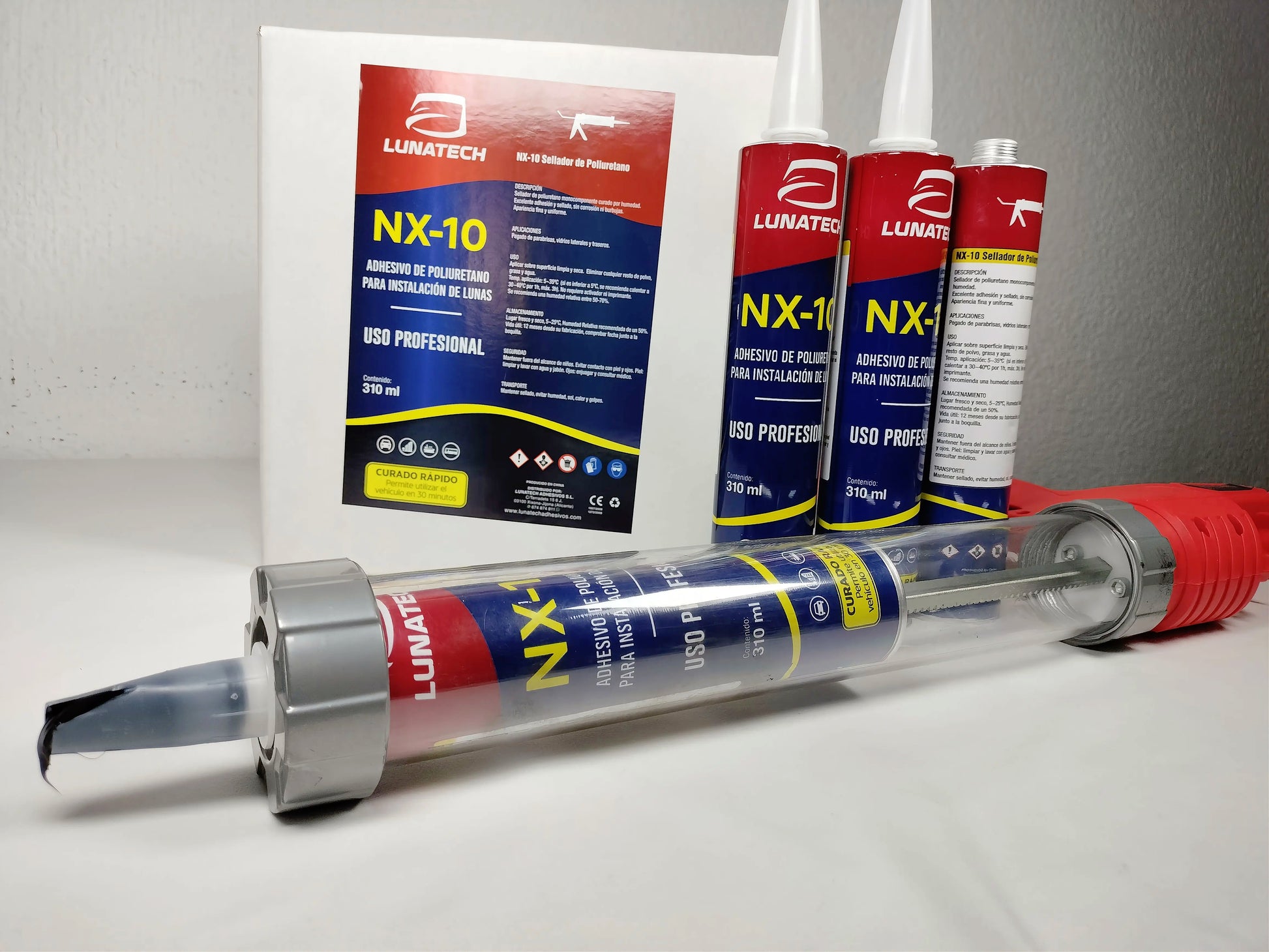 Adhesivo profesional de alto módulo un solo componente y fácil aplicación 